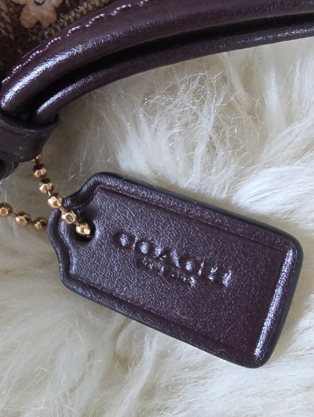Pretty Coach Double Zip Buttetfly Signature Wristlet Wallet ๐ฉท๐ฆ๐ฎ๐ค - Picture 4 of 16